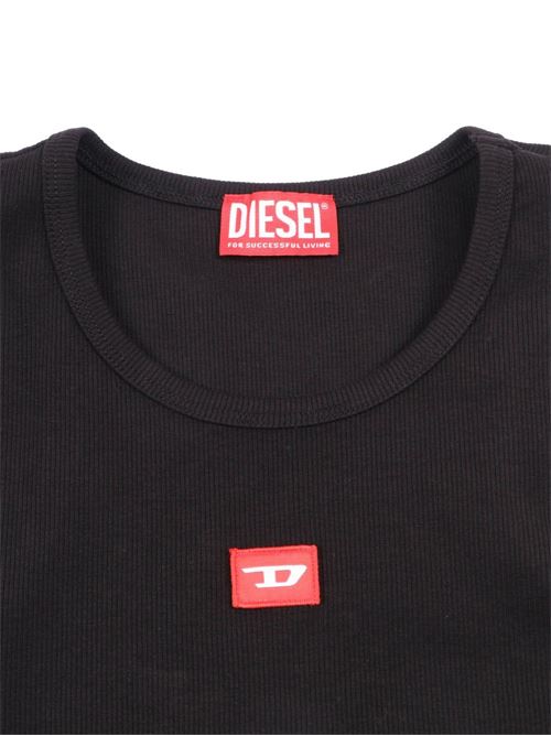 Canotta bambina Diesel nera NOFF DIESEL KIDS | J02594KYAZYK900